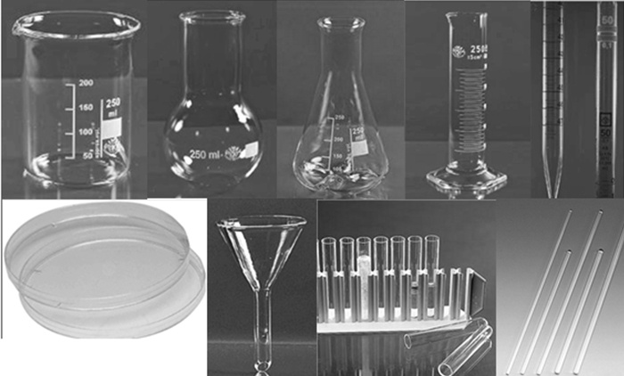 Sada laboratórneho skla a pomôcok pre učebňu  biológie 